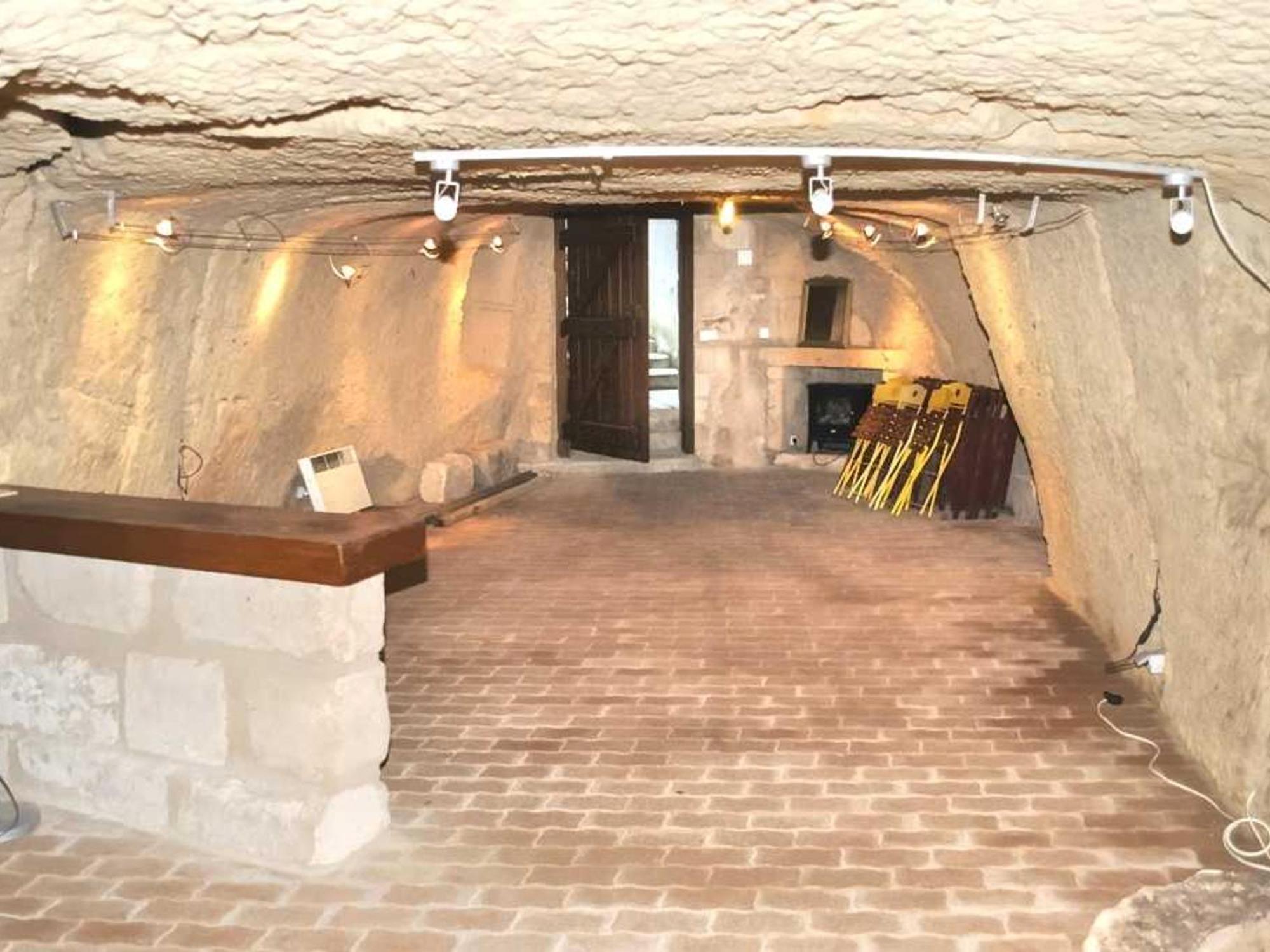Location Unique En Ville, 3 Niveaux Avec Cave Voutee Et Troglodytique, Charme Et Authenticite En Touraine - Fr-1-381-162 로슈 외부 사진